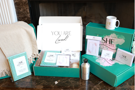 Ovarian Cancer-Encouragement In A Box, Cancer Gift Box For Women, Cancer Care Box, Chemo Care Box, Cancer Gift For Women