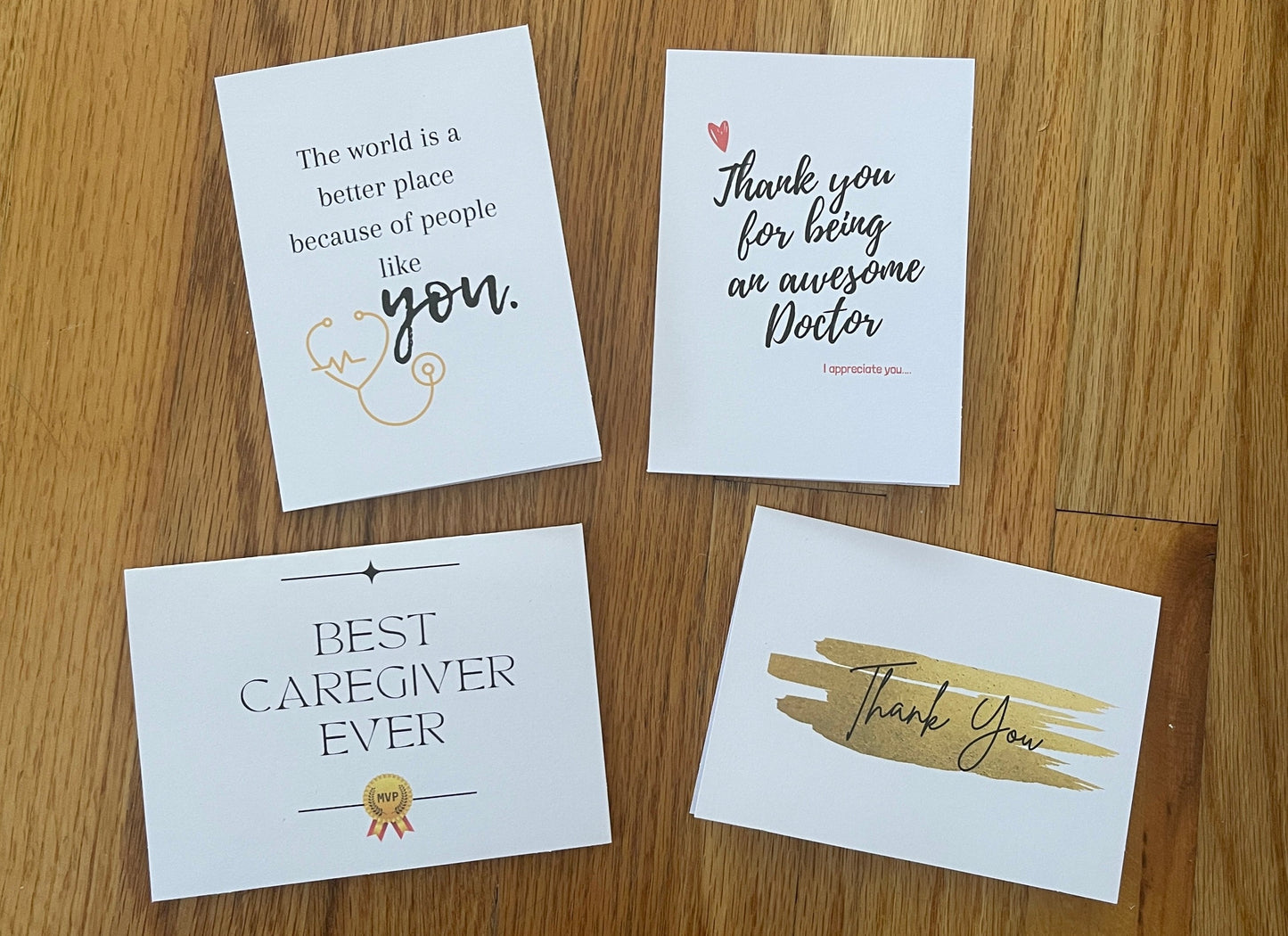 Caregiver/Healthcare-Pack of 4
