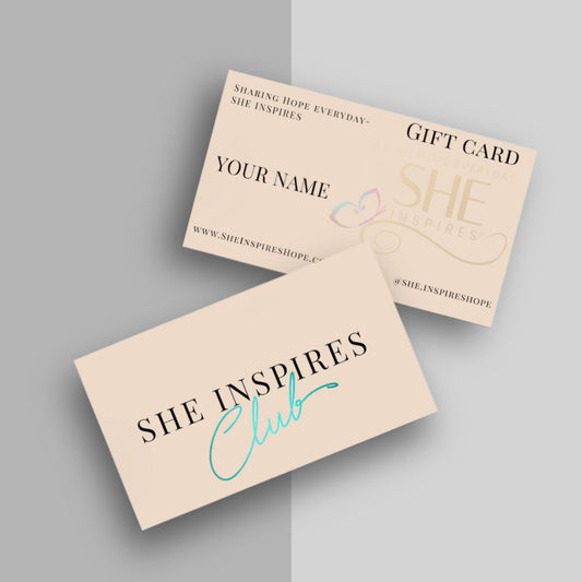 SHE Inspires Club-Gift Card