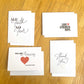 Hearts of Hearts-Pack of 4